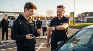 examen permis conduite salle d'attente